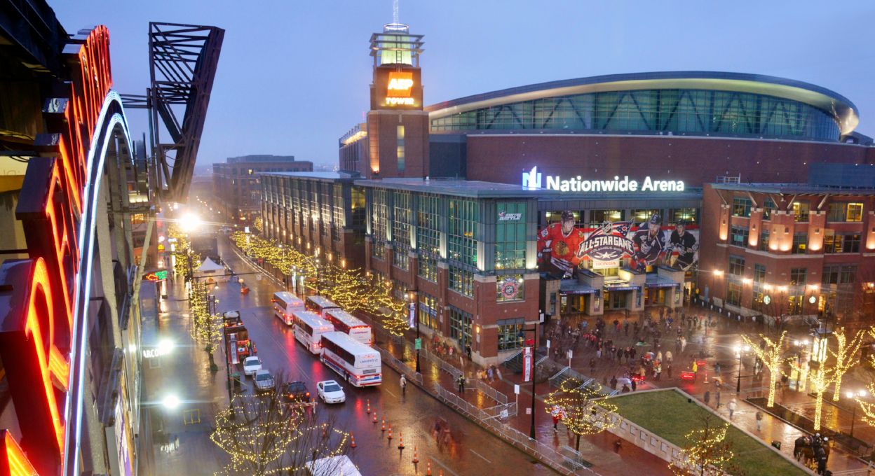 Nationwide Arena's Digital Display Network