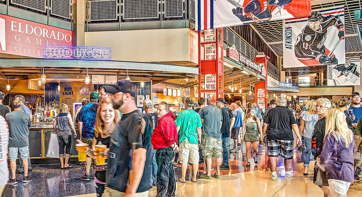 Nationwide Arena's Digital Display Network