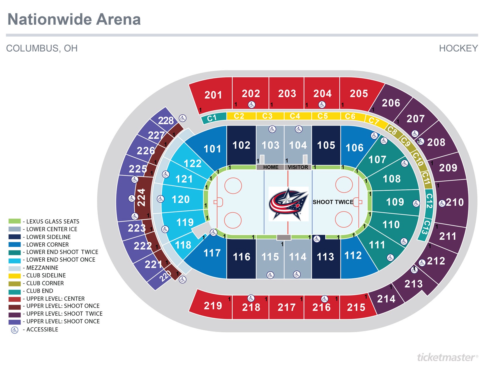 Wwe Nutter Center Seating Chart