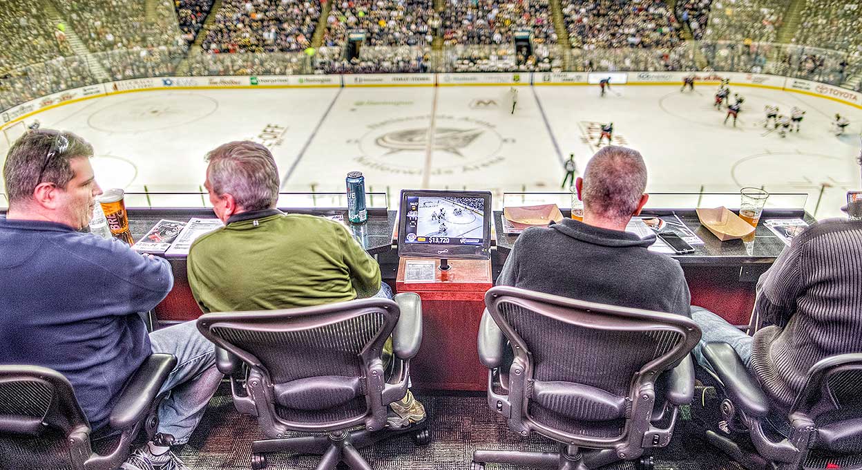 Loge Bo Terrace Tables Nationwide Arena