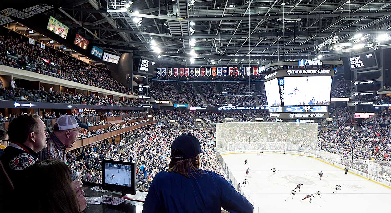 Nationwide Arena Seating Chart Blue Jackets