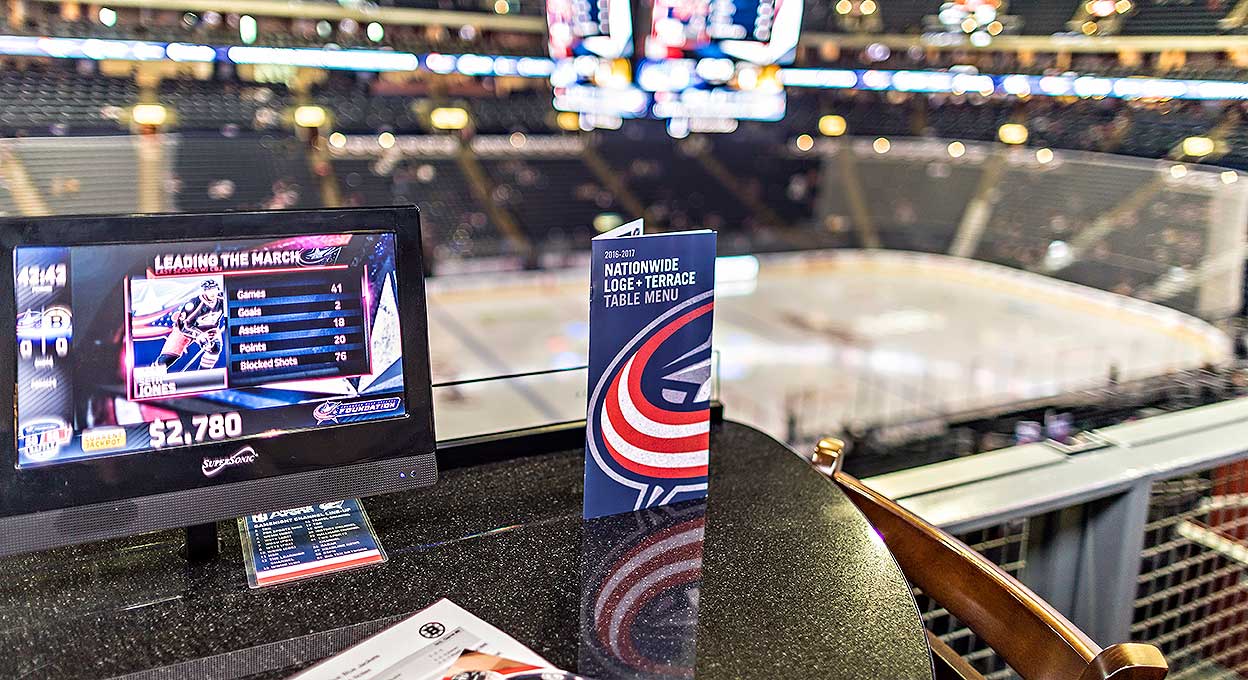 Nationwide Arena Seating Chart Club Level